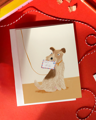 Mail Dog – Dog Lover Everyday Greeting Card