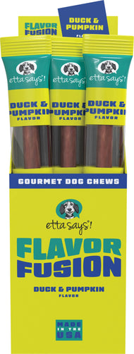 Etta Says! Flavor Fusion Dog Chew Duck & Pumpkin 1.5oz 1ct