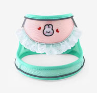 Rabbit Green Harness + Leash Set