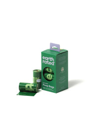 Earth Rated Lavender Poop Bags 120ct on 8 Refill Rolls 1cs