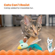 Catstages Flapperz Duck Cat Toy Brown
