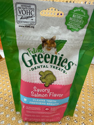 Feline Greenies Savory Salmon Flavor 2.1 oz