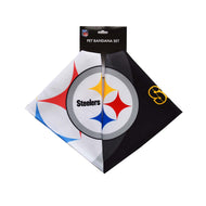 NFL Pittsburgh Steelers Home & Away Pet Bandana Set