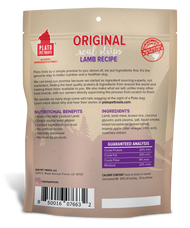 Plato Pet Treats Original Real Strips Lamb 6oz