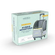 Hybrid Adventurer Pet Backpack With Wheels - 2 Options