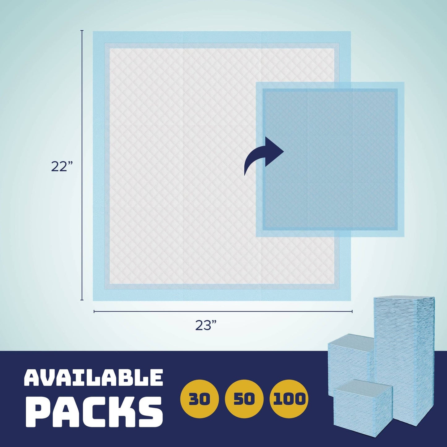 Katziela Disposable Pet Pads  22X23