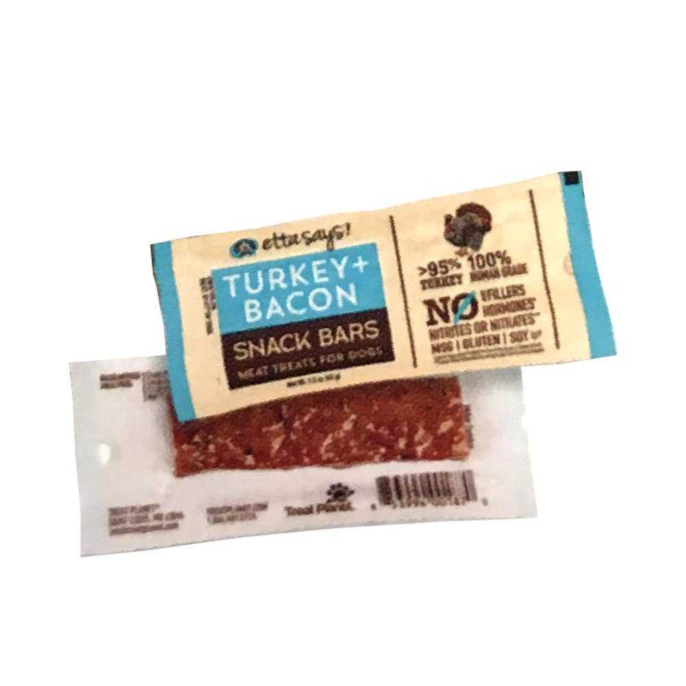 Etta Says! Meat Snack Bar Turkey + Bacon-1 bars