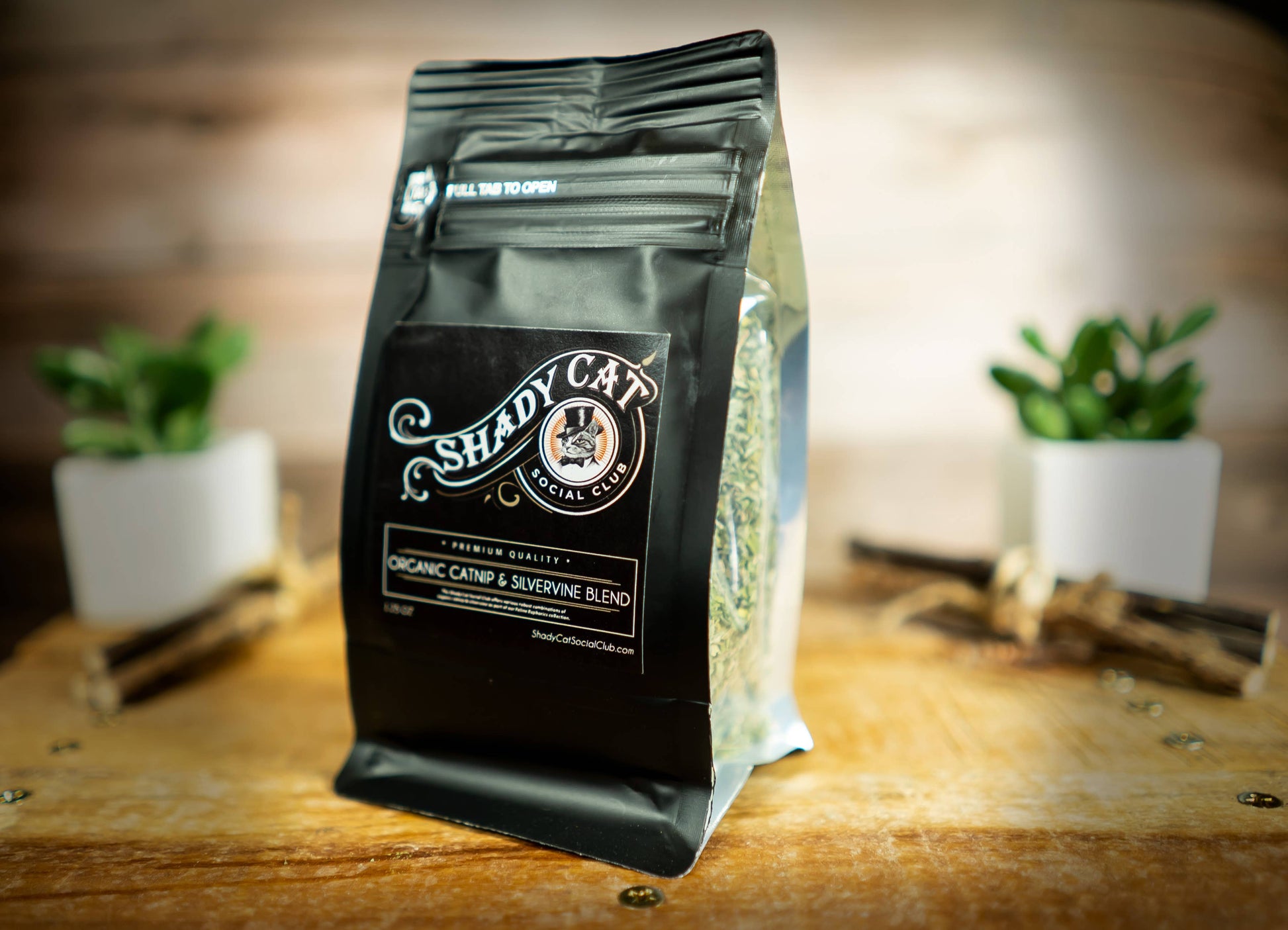 Organic Catnip Silver Vine Blend | Cat Treat | Gift for Pets