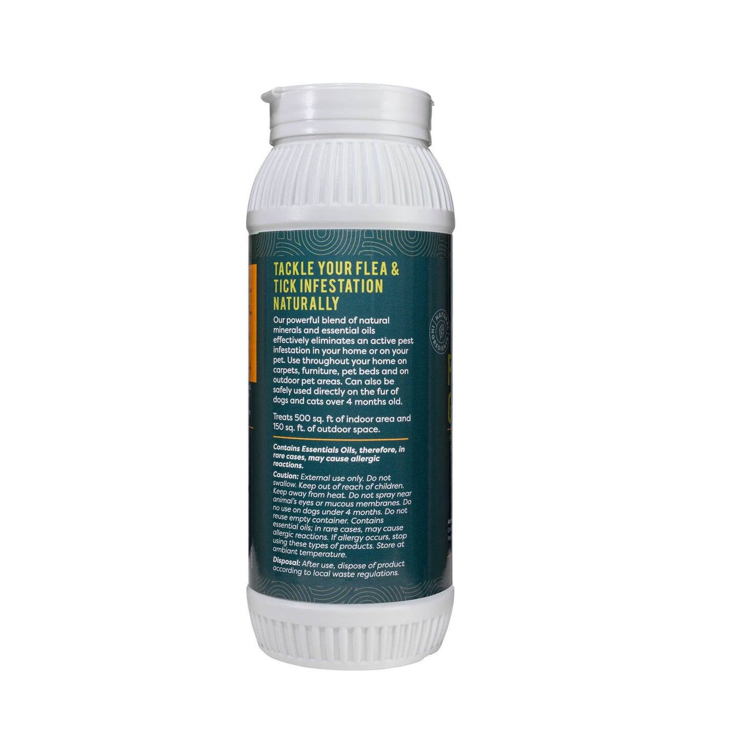 ALZOO Plant-Based Flea & Tick Environment Powder