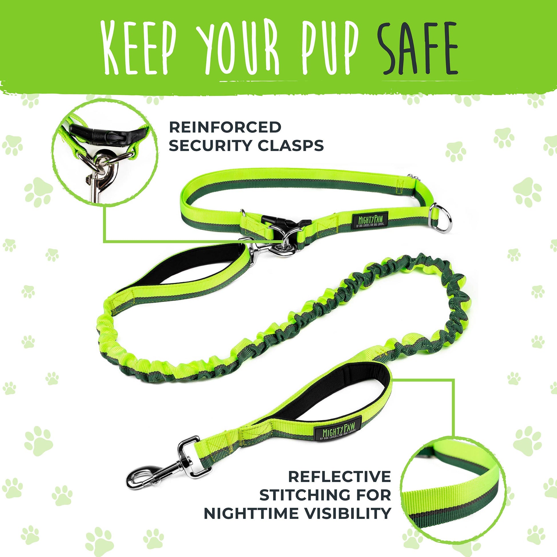 Hands Free Bungee Leash 2.0