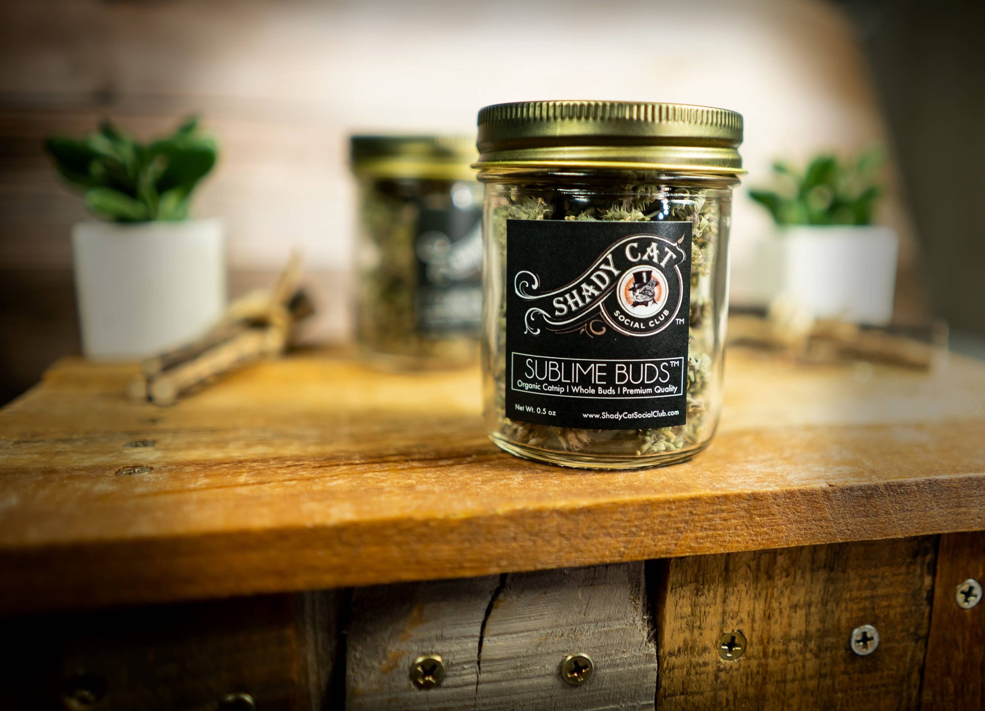 SUBLIME BUDS | Whole Catnip Flowers | Elevated Pet Gift