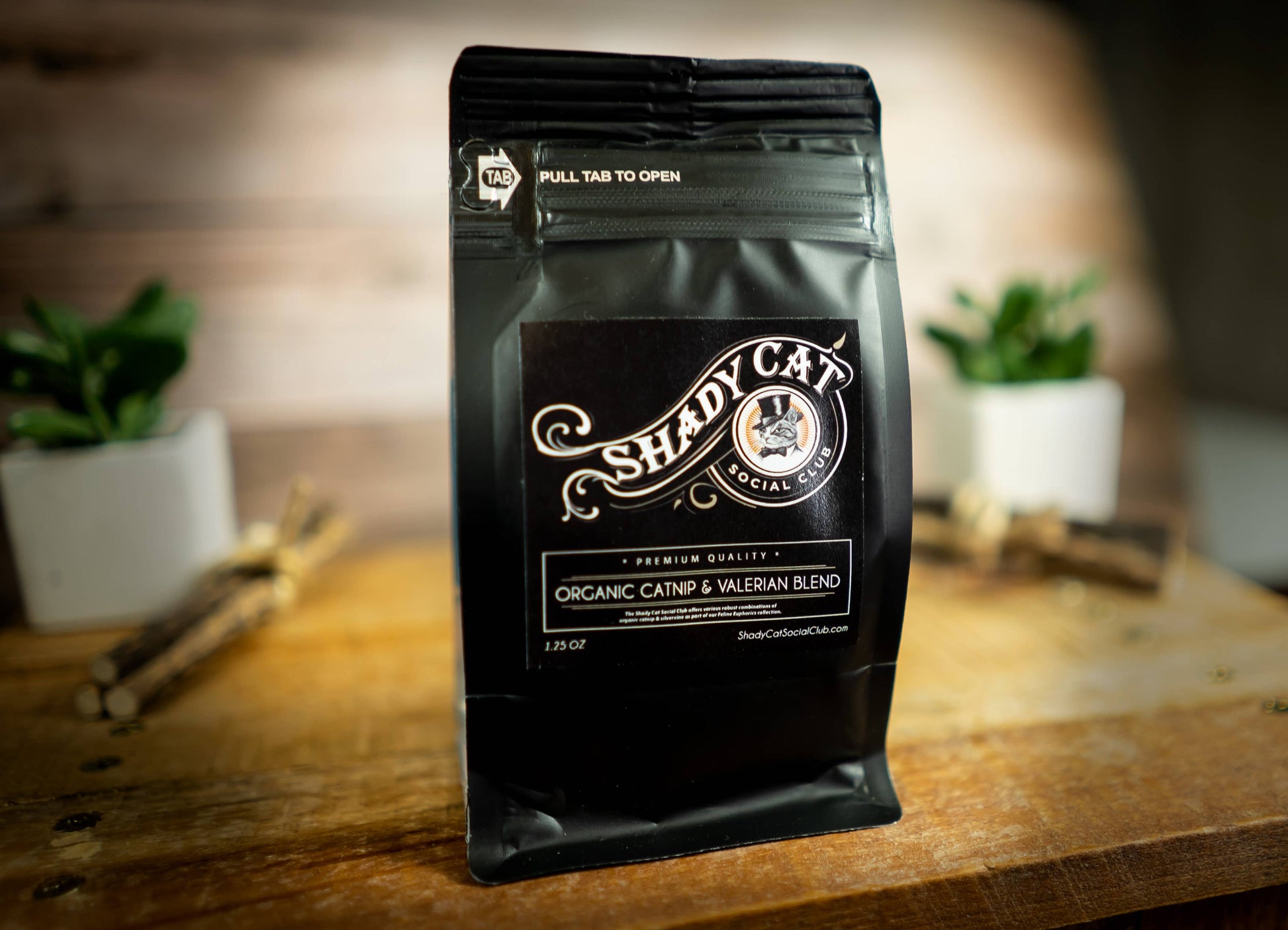 Organic Catnip & Valerian Blend Bag | New Printable!