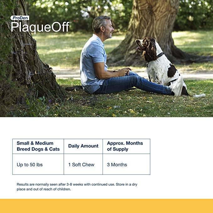 PlaqueOff Soft Chews Small/Medium Breed 90ct