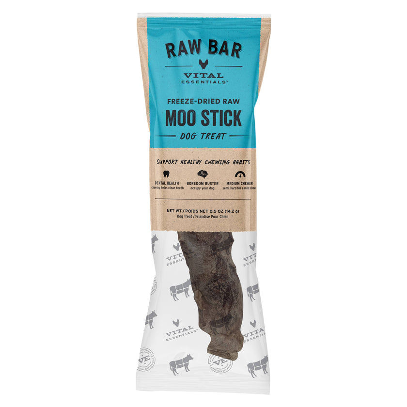 Vital Essentials® RAW BAR Freeze-Dried Raw Moo Stick Treat