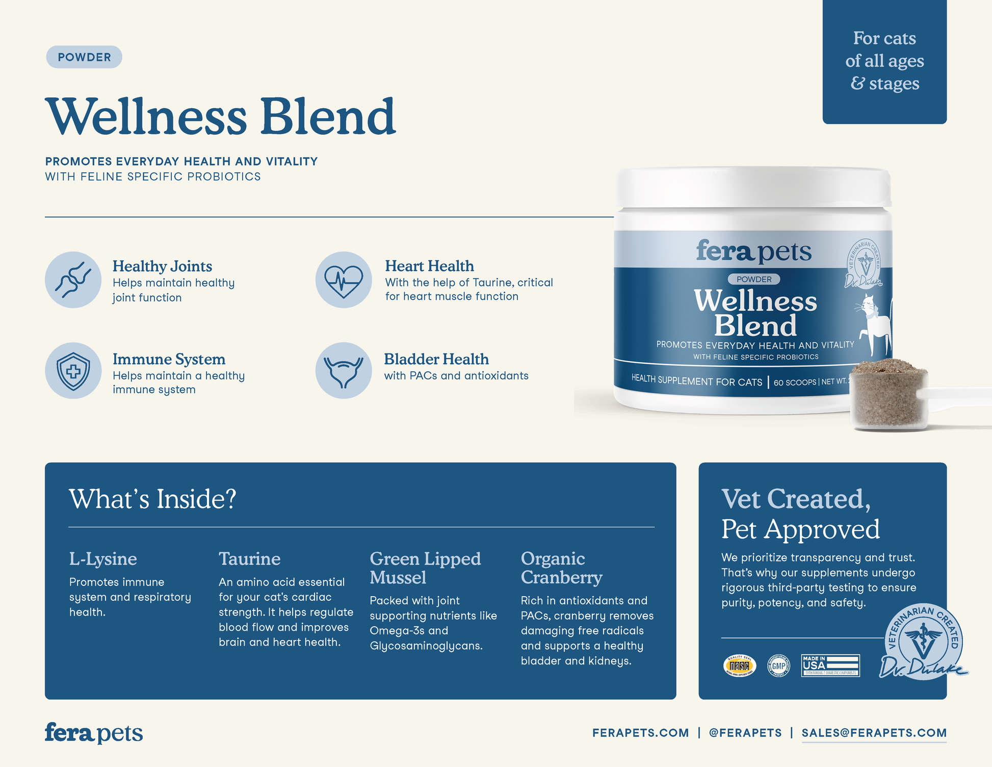 Wellness Blend for Cats