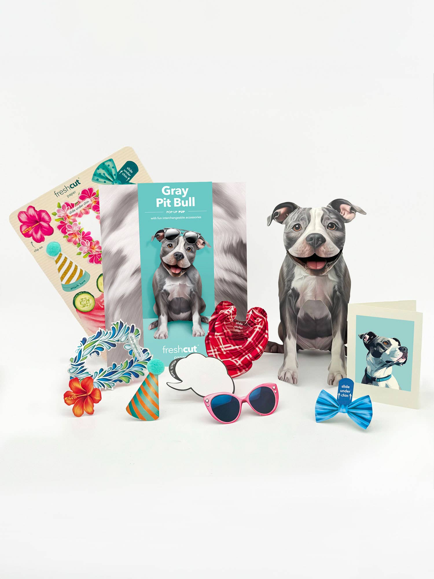 Gray Pitbull 1ct