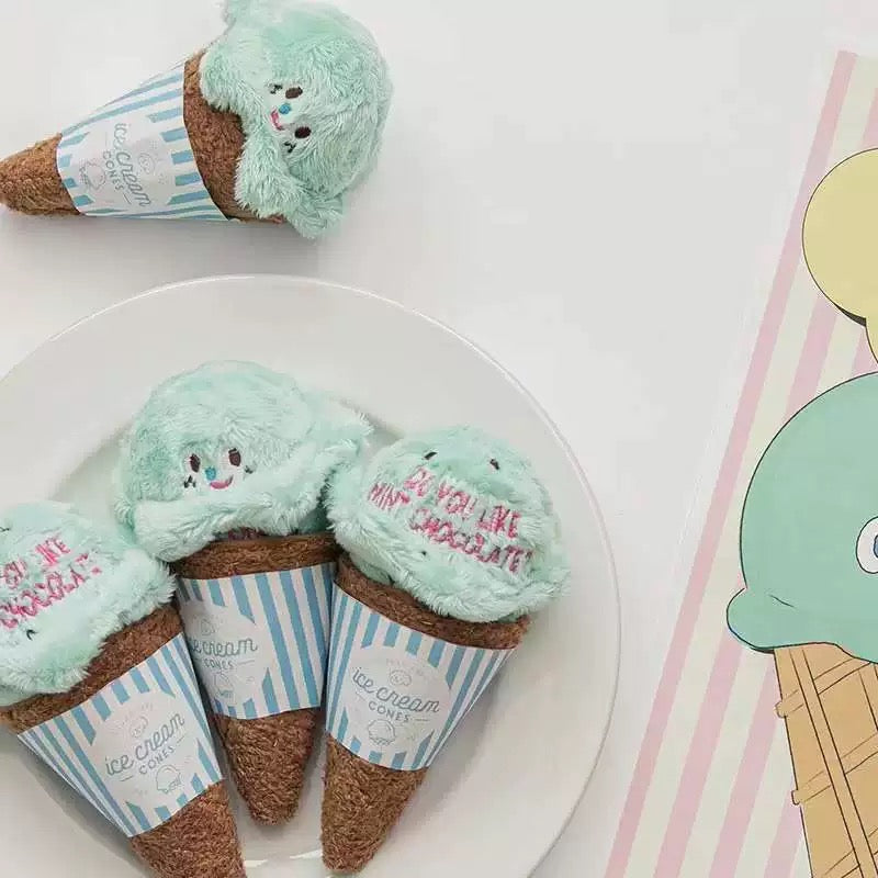Snuffle Squeaky Ice Cream Toys