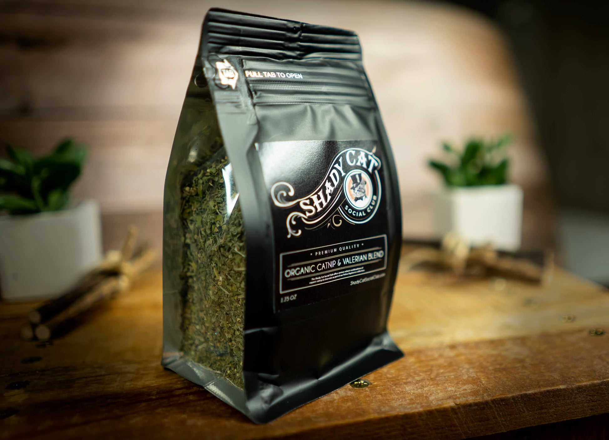 Organic Catnip & Valerian Blend Bag | New Printable!
