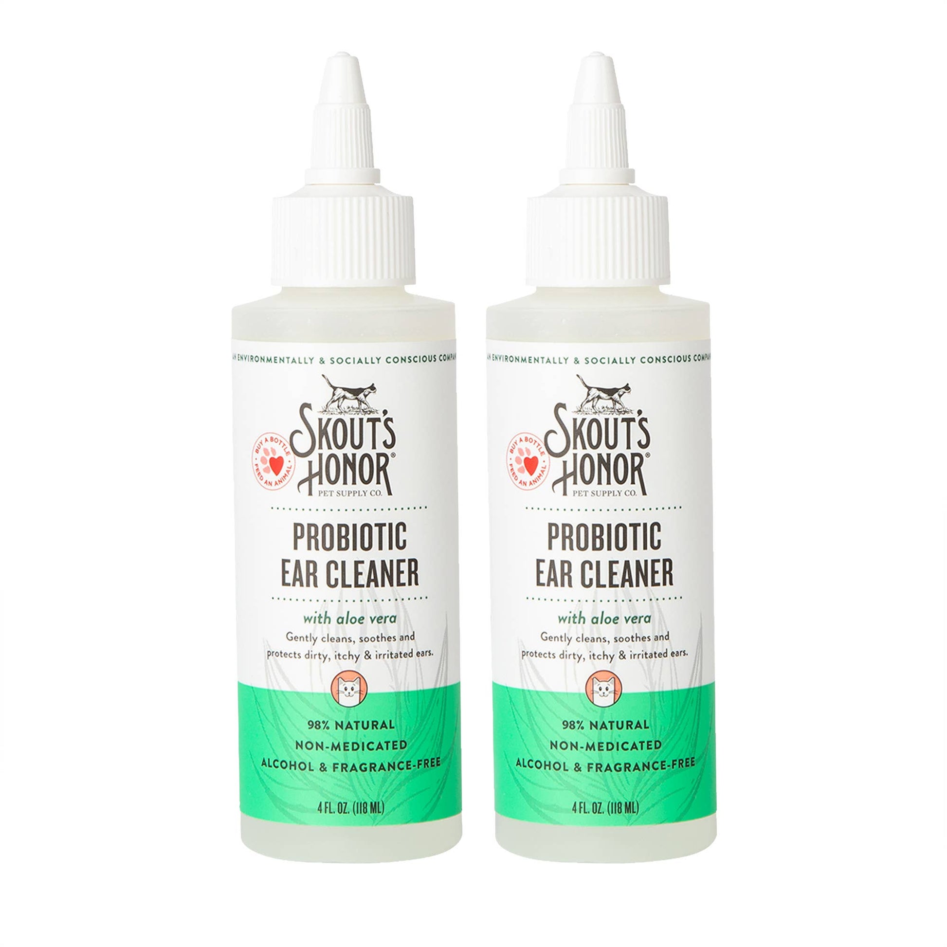 Skout's Honor Cat Probiotic Ear Cleaner 4oz