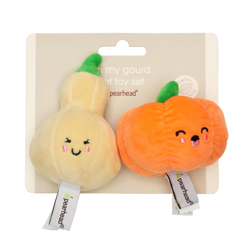 Pearhead Oh My Gourd Cat Toy Set