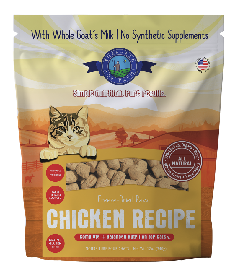Freeze Dried Chicken Recipe For Cats - 12oz