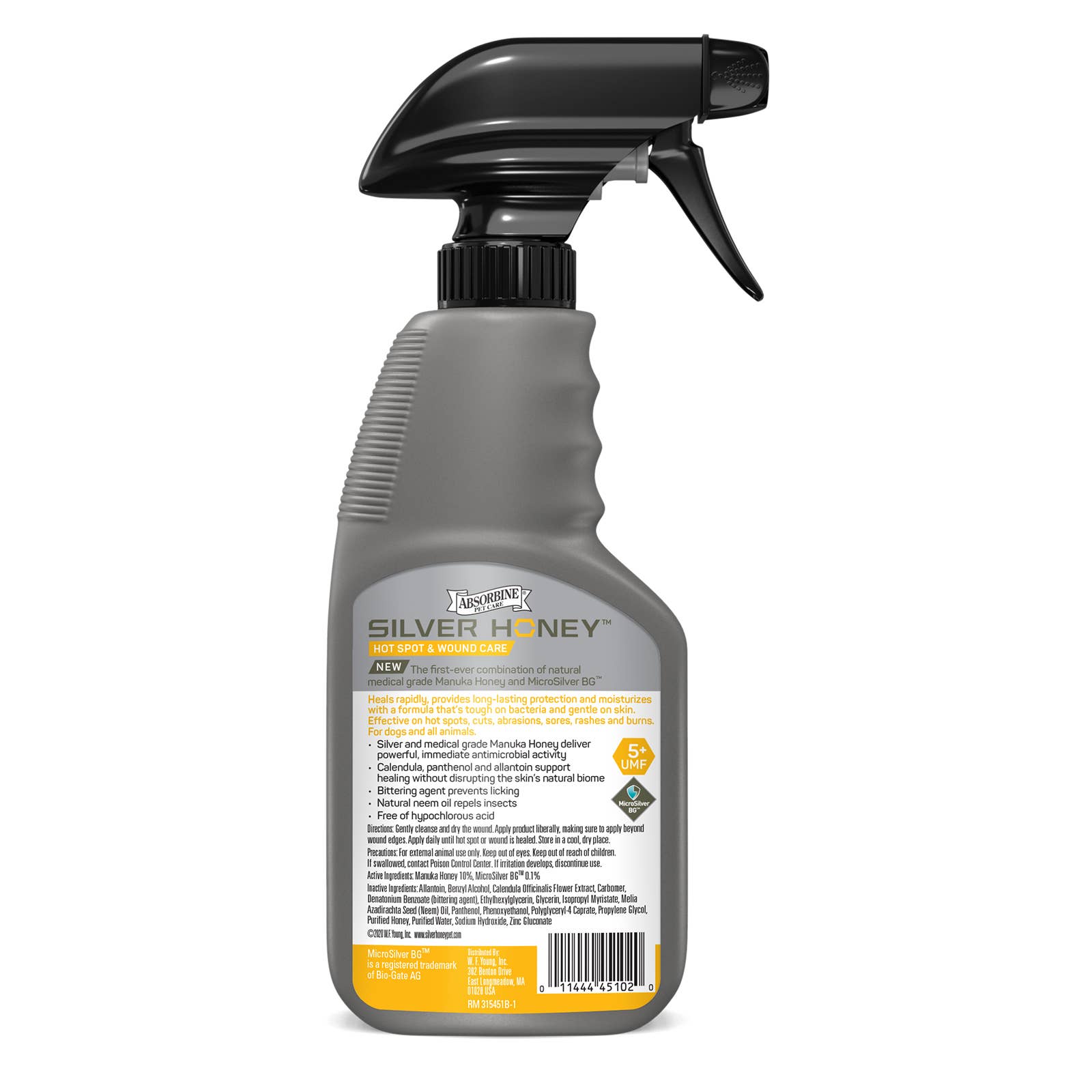 Absorbine Pet - Silver Honey Hot Spot & Wound Spray 8 fl oz