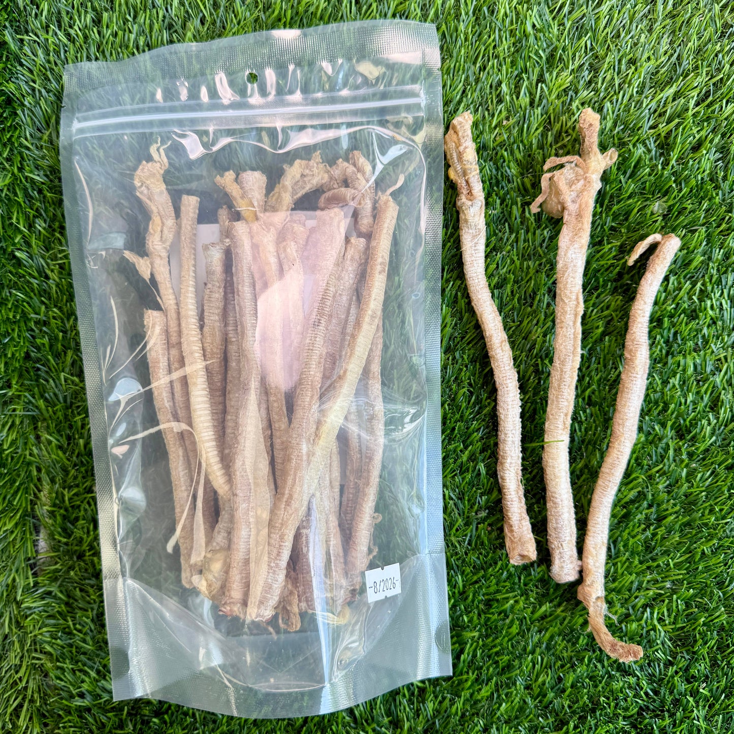 Duck Tracheas - Bag of  20 -  for Cats, Puppies, Small Dogs
