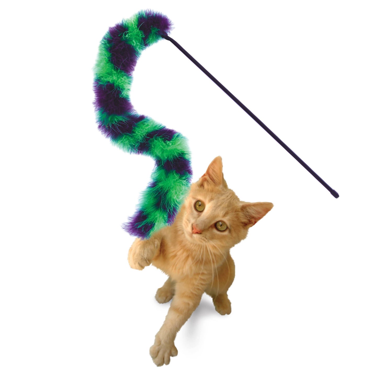 KONG® Cat Active Twisted Boa Teaser Cat Toy