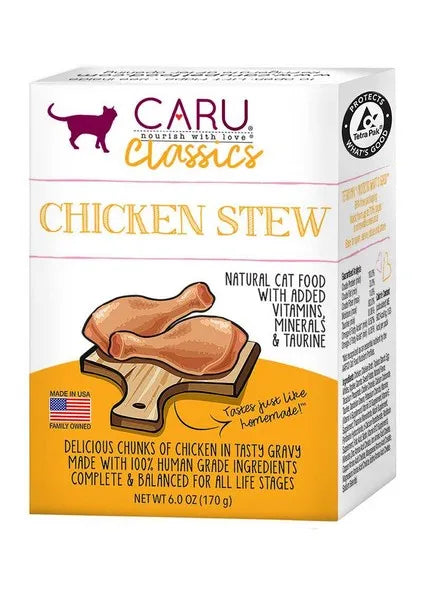 5.5oz. Caru Cat Chicken Stew