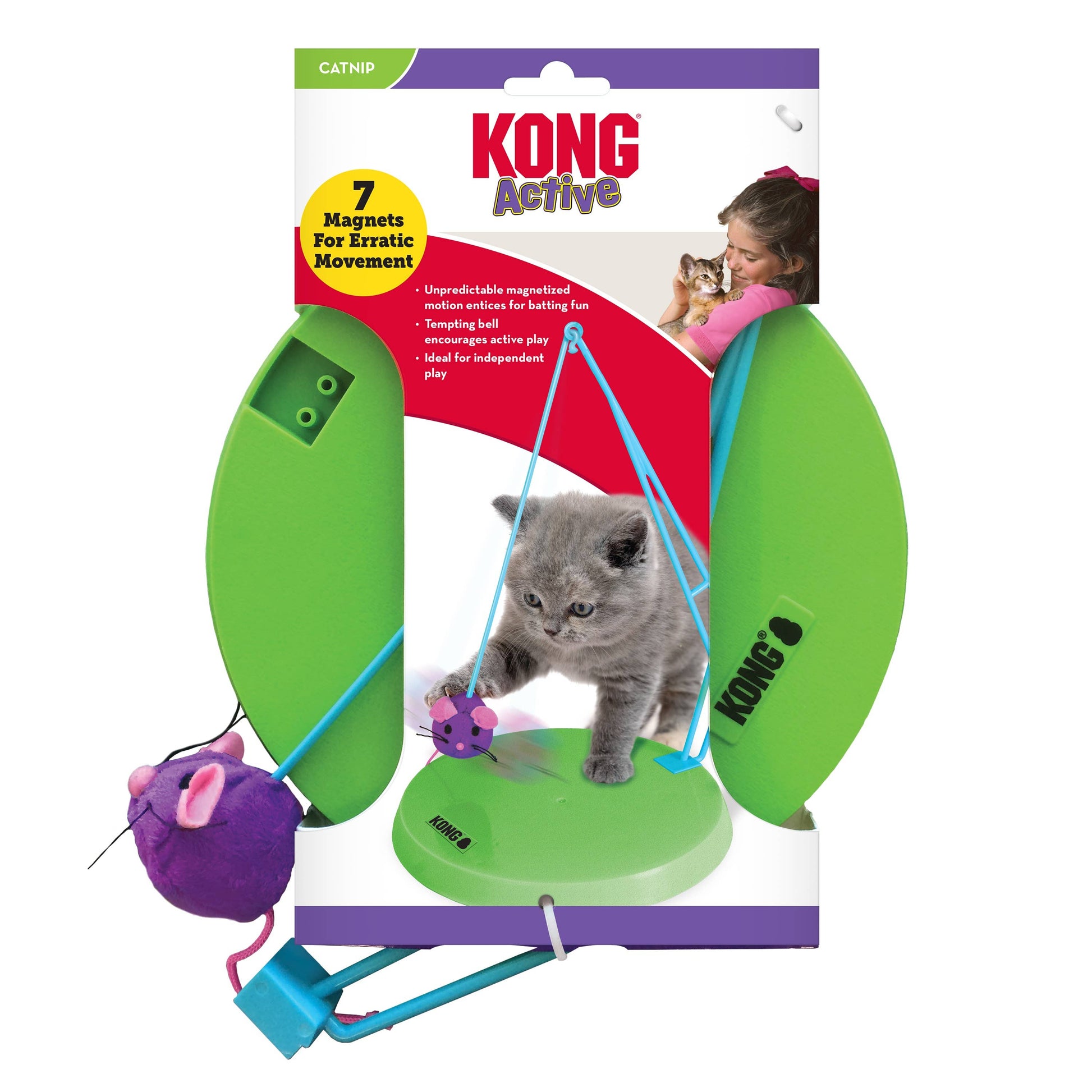 KONG® Cat Active Eight Track Cat Toy 1ct