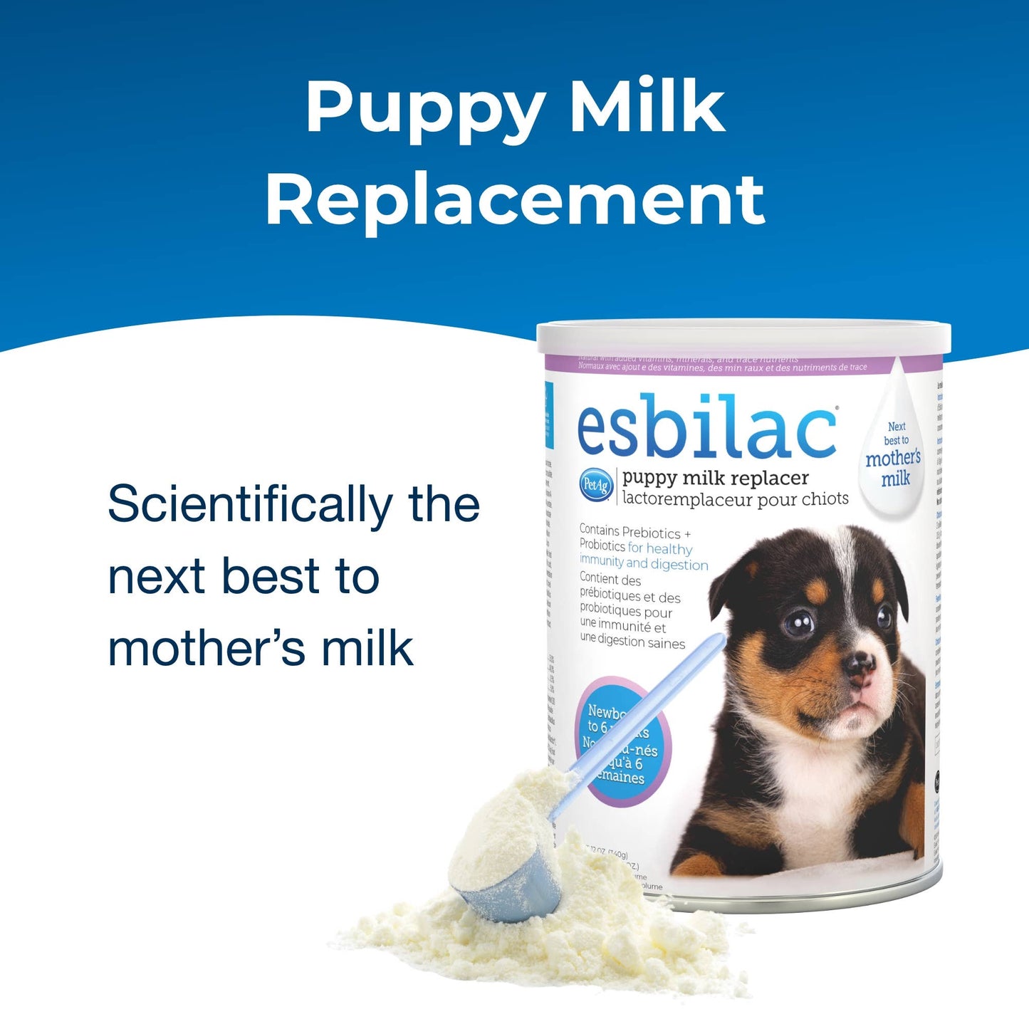 Esbilac Powder, 12 oz. for puppy