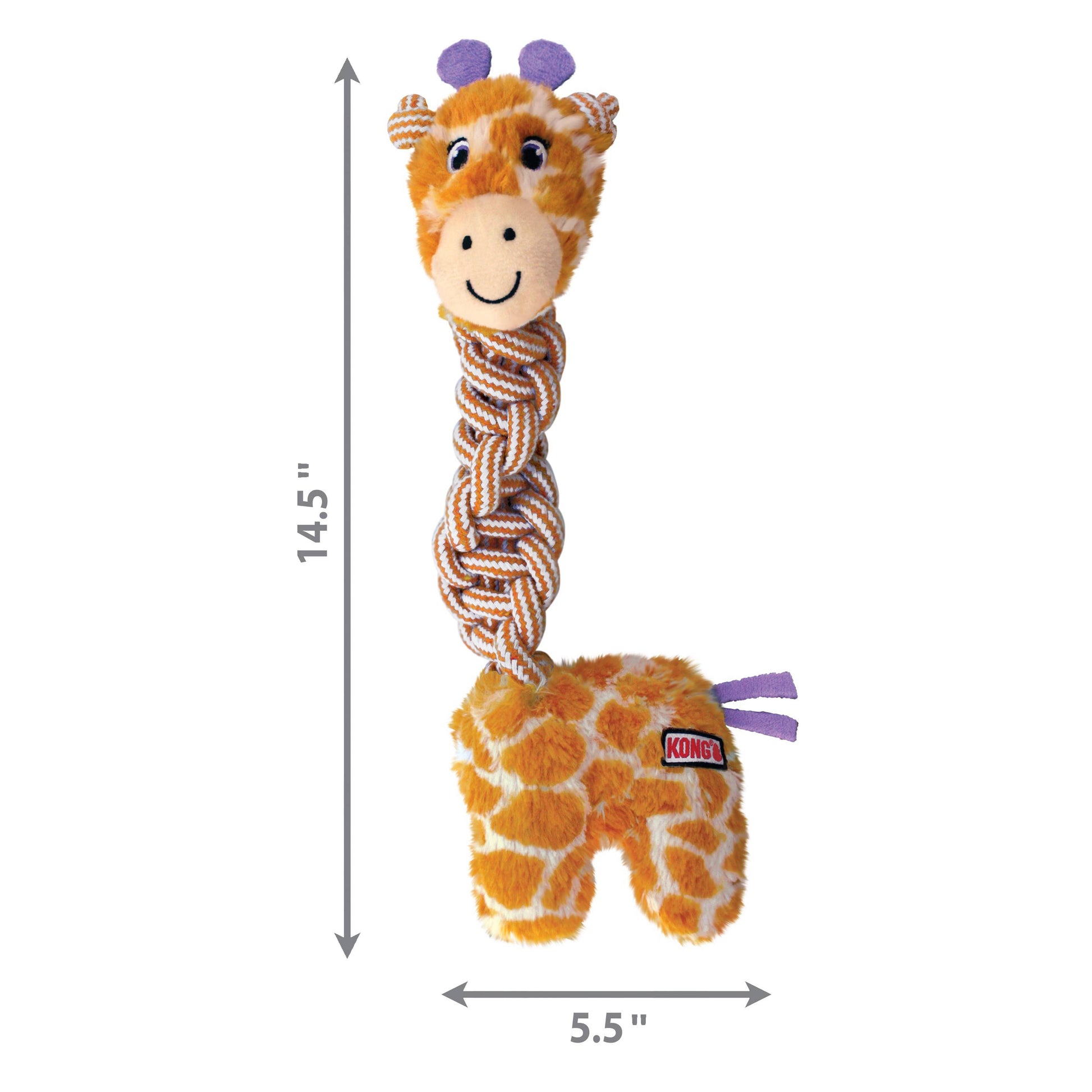 KONG® Knots Twists Dog Rope Toy Assorted Medium/Large 1ct