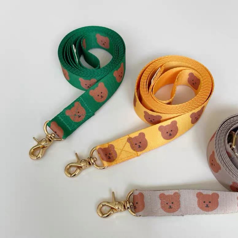 Bear Print Collar & Leash