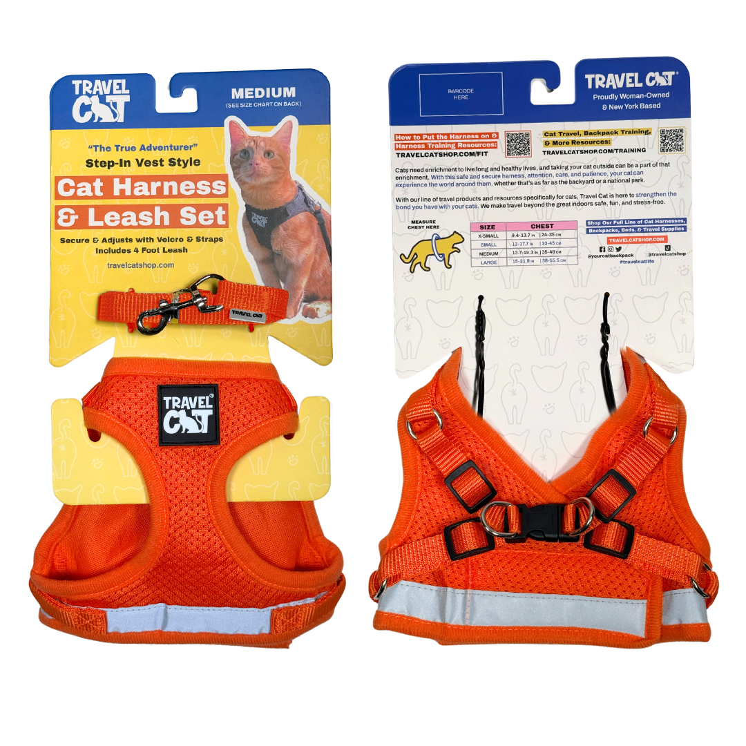 "The True Adventurer" Reflective Cat & Kitten Harness