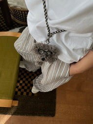 Plush Keychain Accessory