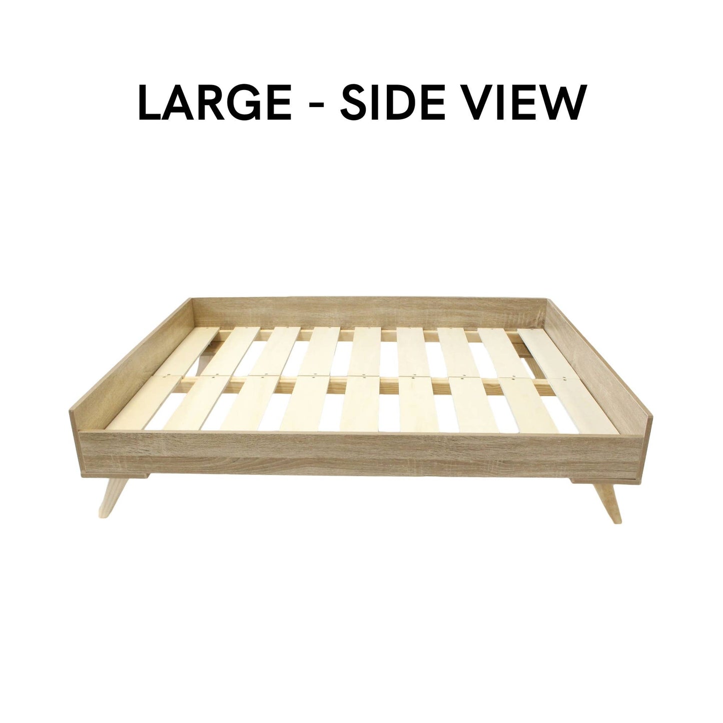 Midlee Raised Wooden Dog Bed Frame