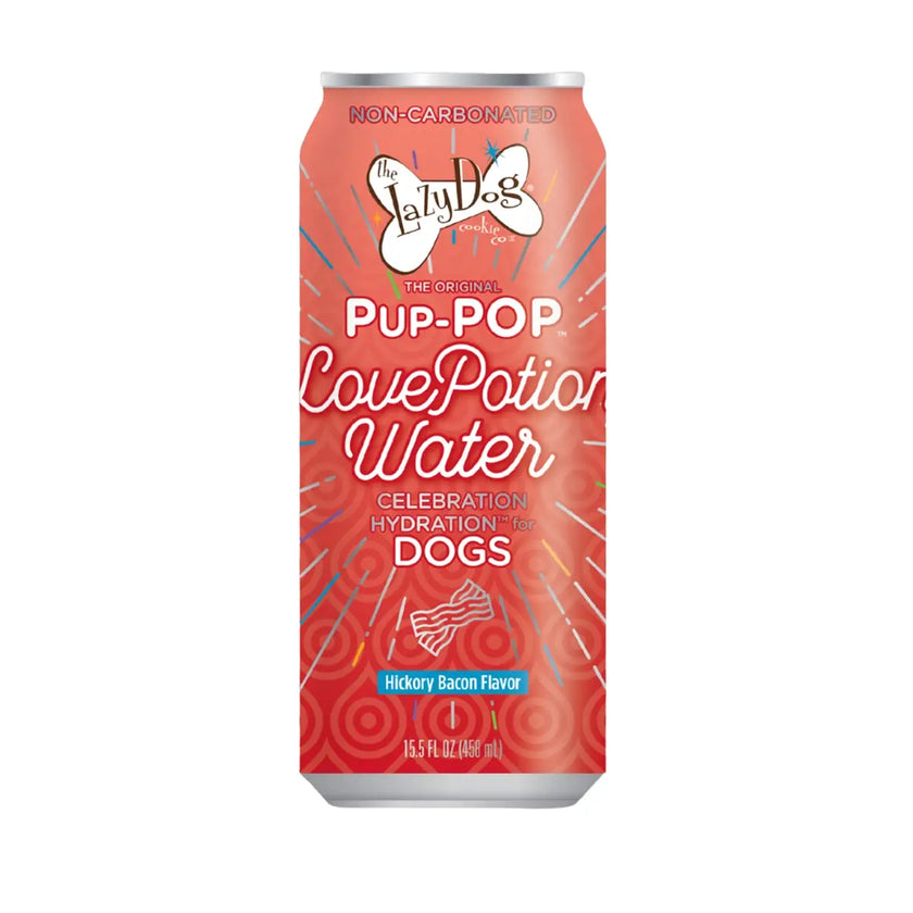 Lazy Dog Pup-POP  Love Potion Water Hickory Bacon Flavor 1ct