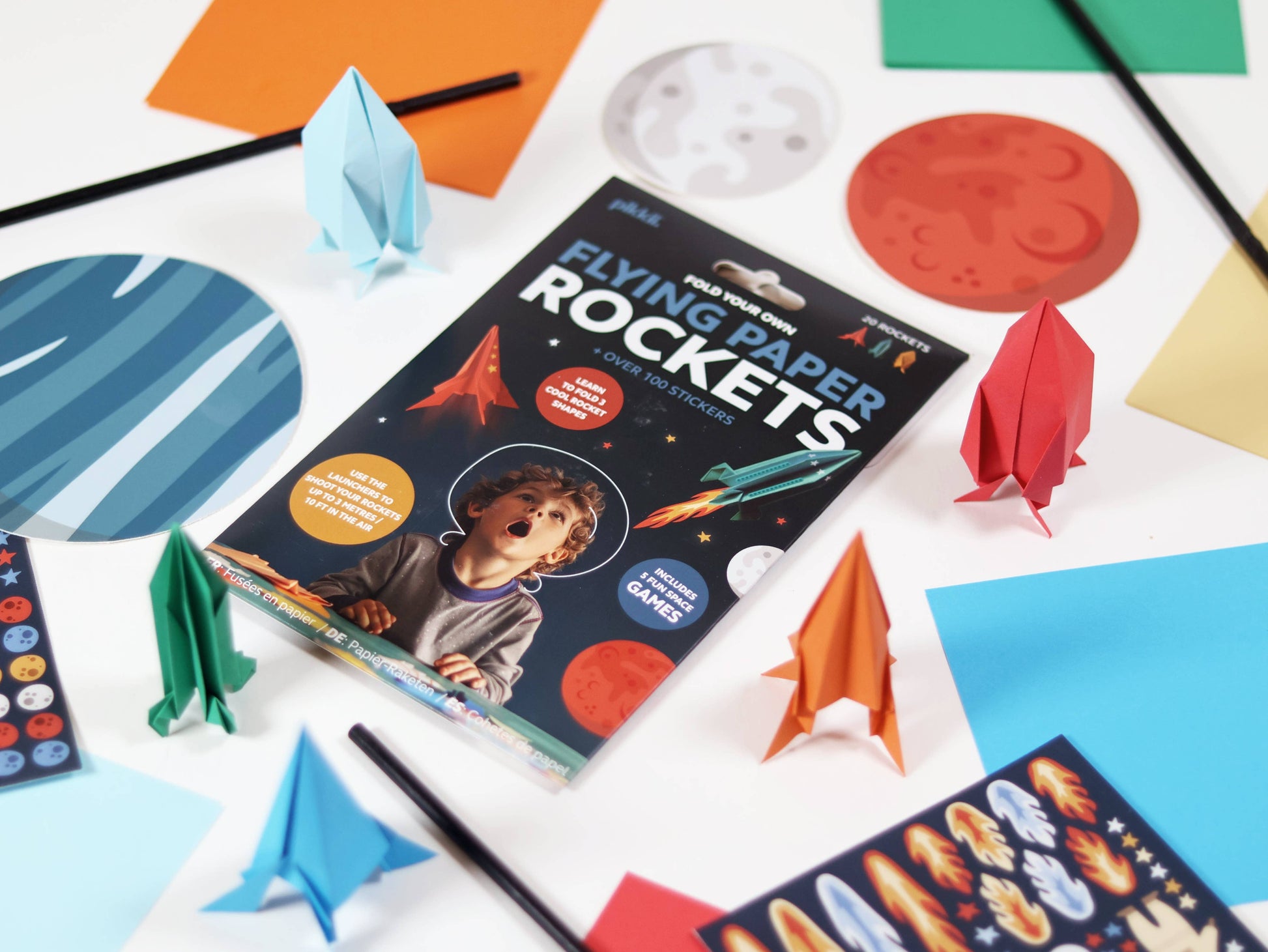 Flying Paper Rockets | DIY Rocket Building Kit