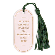 Between the Pages of a Book Anything But Weak Vegan Leather Bookmark Leather Bookmark