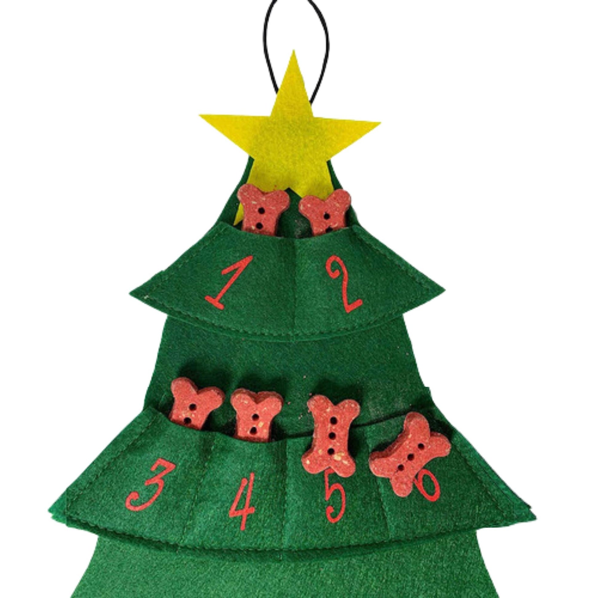 Midlee Christmas Tree Advent Calendar for Dogs
