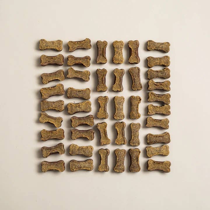 Polkadog Lucky Duck Bone Shaped Crunchy Dog Treats 7oz