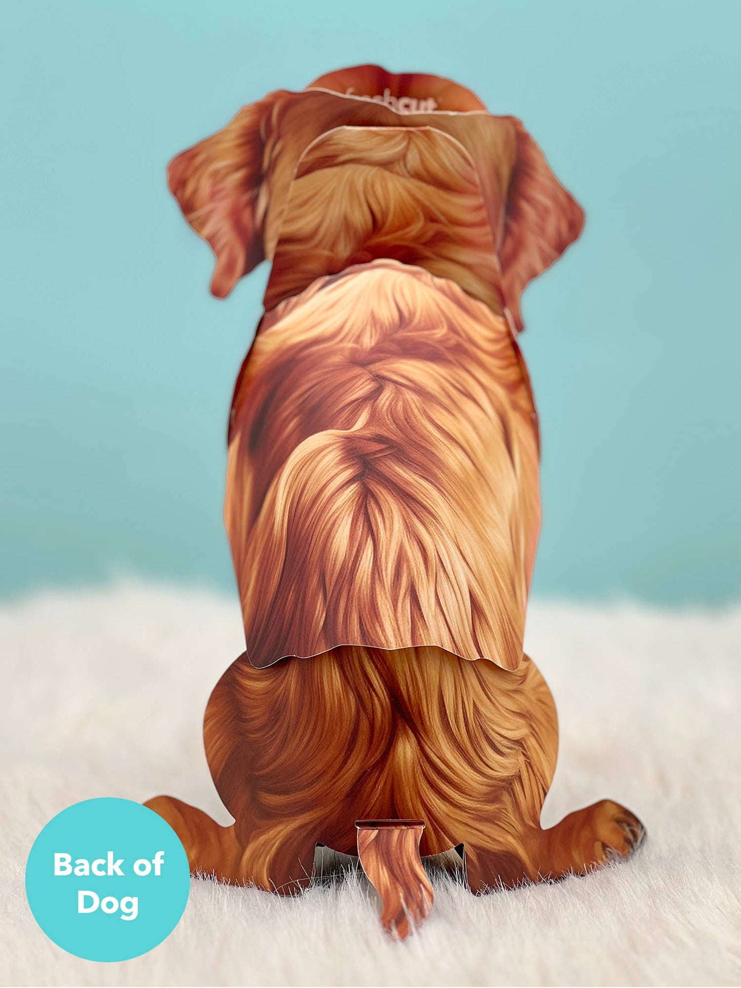 Golden Retriever (1 Pop-up Greeting Card)