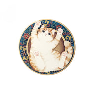Cat-themed Cup Coasters