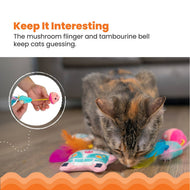 Catstages Festival Themed Catnip Cat Toys 3 Pk