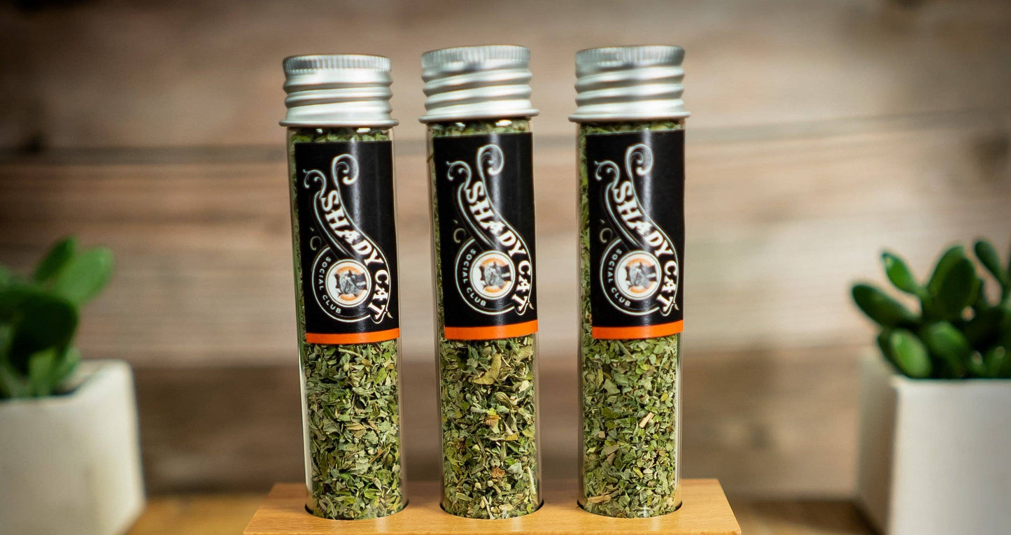 Organic Leaf & Flower Catnip Tube