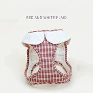 Plaid Harness + Leash Set