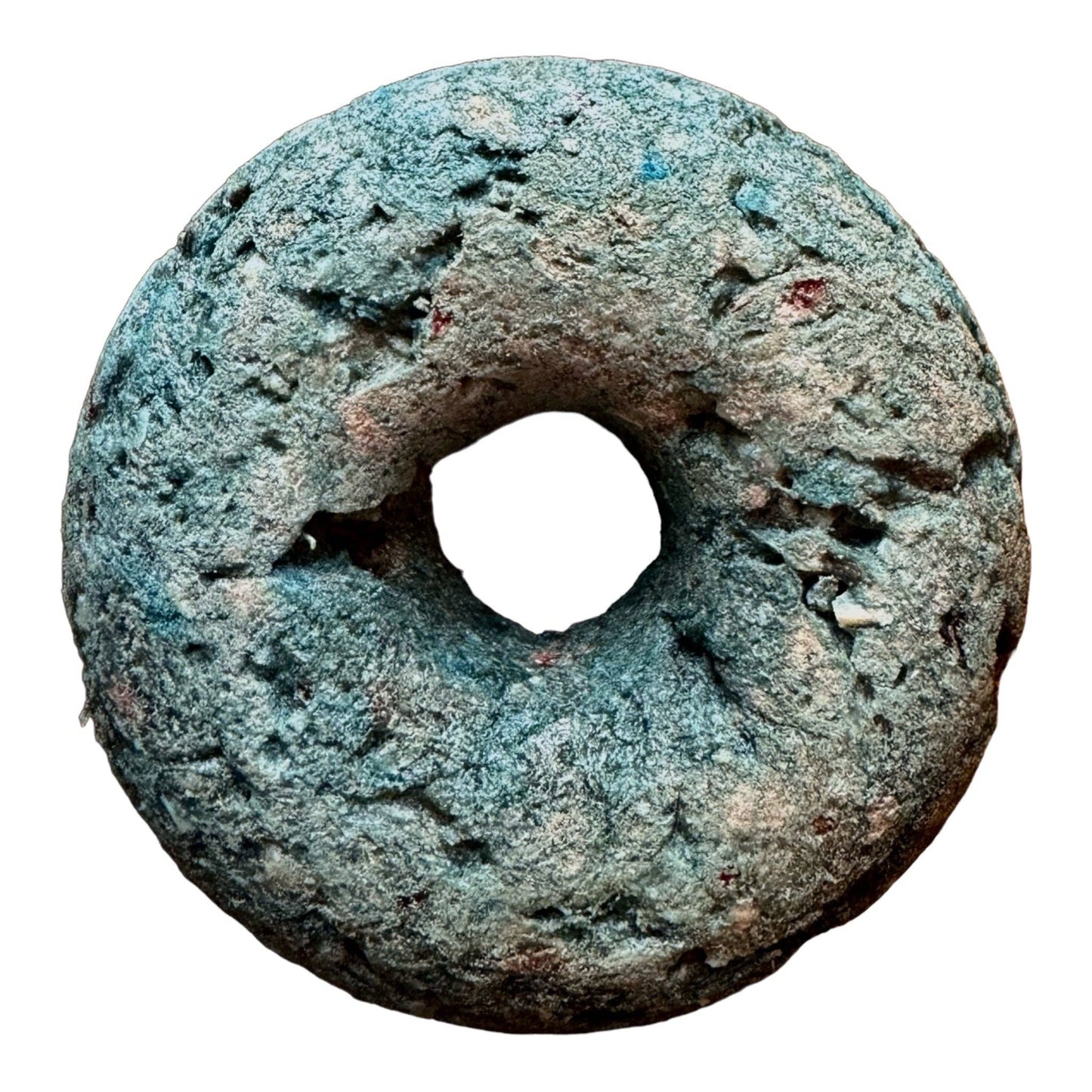 Donut - Duck & Spirulina- Freeze-Dried Treat for Dogs & Cats