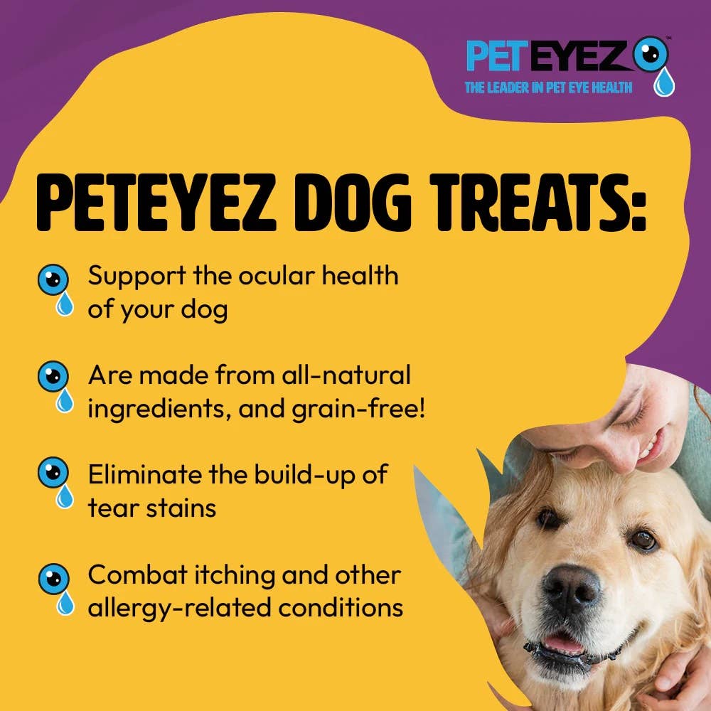 Pet Eyez Vitamin Treats for Dogs Lamb Formula 1oz