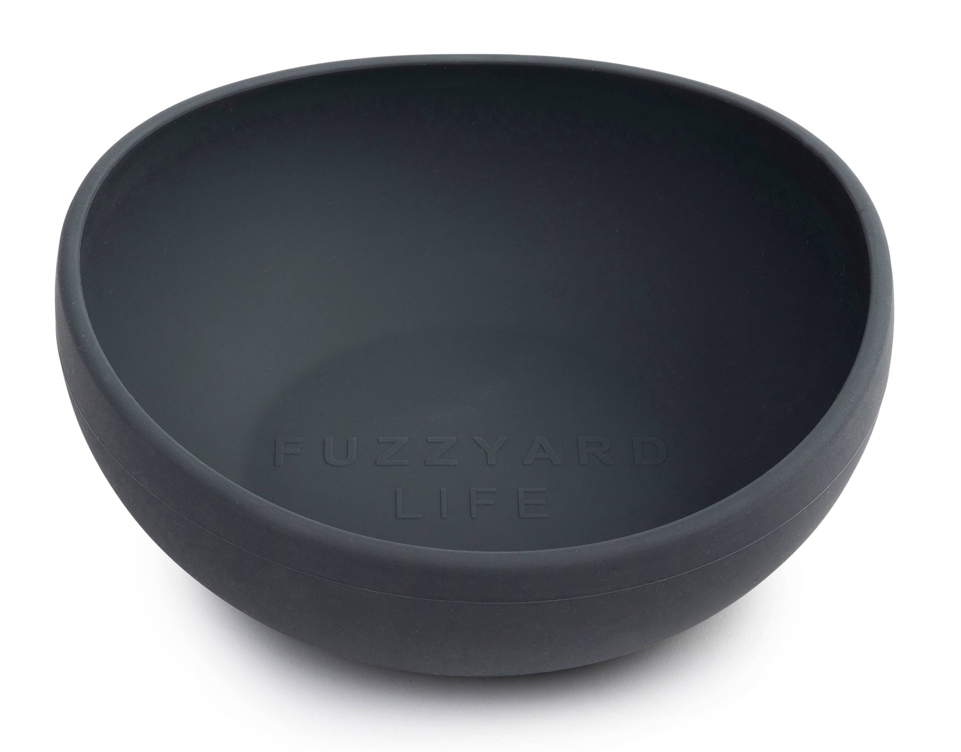 FuzzYard Life Silicone Bowl - Slate Grey M