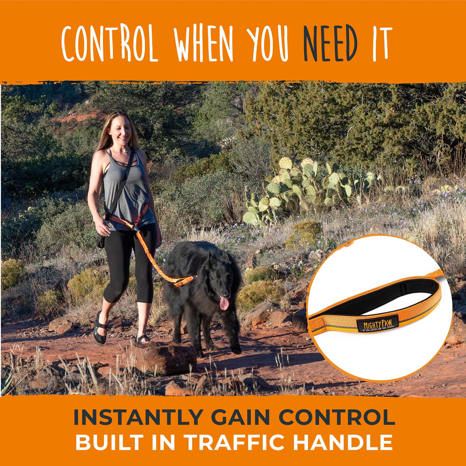 Hands Free Bungee Leash 2.0
